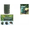 EDA RÉCUP'O taitettava sadesäiliöpaketti, 500 l, halkaisija 800 mm, vihreä, UV-kestävä (010983 V.CA)