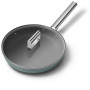 Smeg FPF2802EGM paistinpannu, 28 cm, keramiikka, ruostumaton teräskahva, smaragdinvihreä