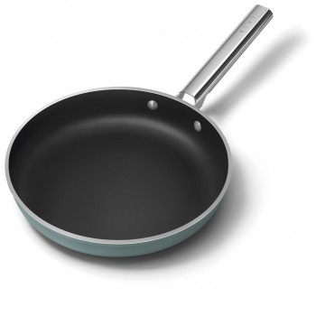 Smeg FPF2802EGM paistinpannu, 28 cm, keramiikka, ruostumaton teräskahva, smaragdinvihreä