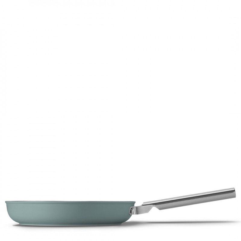 Smeg FPF2802EGM paistinpannu, 28 cm, keramiikka, ruostumaton teräskahva, smaragdinvihreä