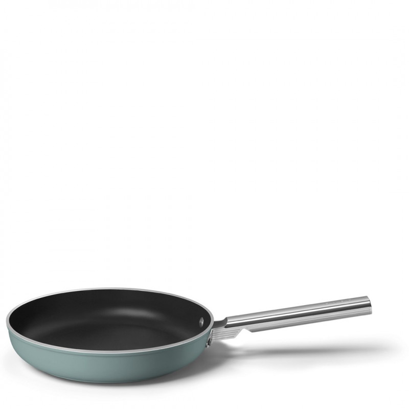 Smeg FPF2802EGM paistinpannu, 28 cm, keramiikka, ruostumaton teräskahva, smaragdinvihreä