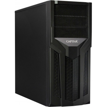 Captiva Workstation I83-403 Midi Tower -tietokone - Intel Core i9-14900K, 32GB RAM, 1TB SSD, ei käyttöjärjestelmää, musta