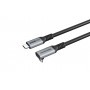 Mercodan 90° kulmassa oleva USB-C-kaapeli, 5 m (580340439)