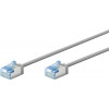 Goobay ohut Cat6a U/FTP patchkaapeli RJ45, 1 m, harmaa