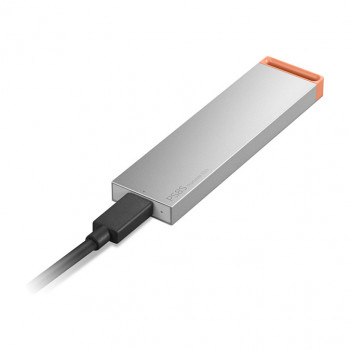 Lenovo PS8S 2TB kannettava ulkoinen SSD, USB 3.2 Gen 2, USB-C, Cool Gray (4XB1T88413)