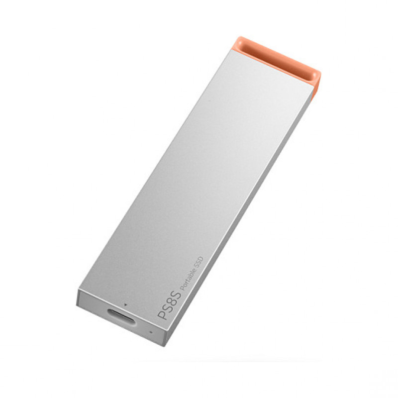 Lenovo PS8S 2TB kannettava ulkoinen SSD, USB 3.2 Gen 2, USB-C, Cool Gray (4XB1T88413)