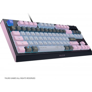Razer BlackWidow V4 Tenkeyless HyperSpeed Wireless -pelinäppäimistö, US, Orange Switch, Wuthering Waves Edition