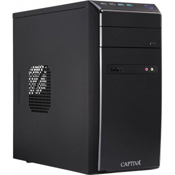Captiva Power Starter R64-120 tornitietokone - AMD Ryzen 5 5600G, 16GB RAM, 500GB SSD, Windows 11 Home