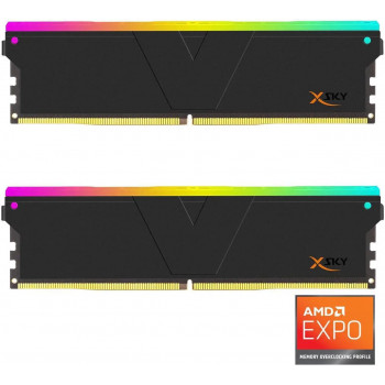 V-Color Manta XSky DDR5-6000 RAM, CL28, EXPO - 32 GB Dual Kit, musta