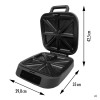 Gastroback 42469 Snack Station 4XL Advanced voileipägrilli