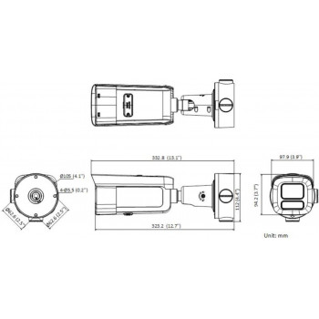 Hikvision DS-2CD2643G2-LIZS2U(2.8-12mm) PL IP-valvontakamera, 4 MP