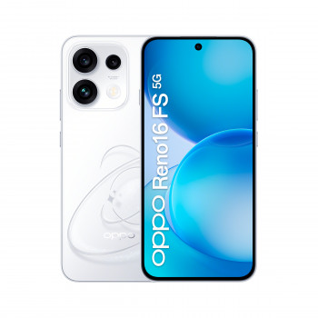 OPPO Reno16 FS 5G Dual SIM 8GB RAM 512GB älypuhelin, Pop White (CPH2859)