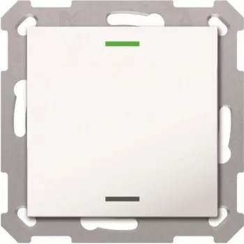 MDT TAL-5501002.02S KNX painike Light55 1-kertainen RGBW puhtaanvalkoinen kiiltävä Neutral Secure