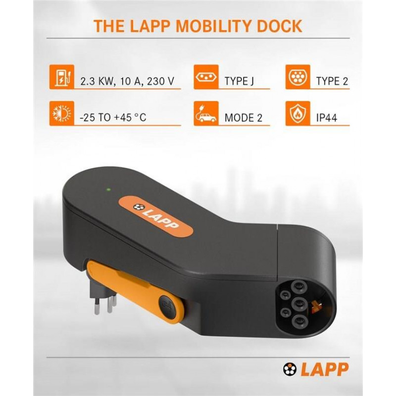 LAPP MOBILITY Mobility Dock EV-laturi, tyyppi Sveitsi (65417)