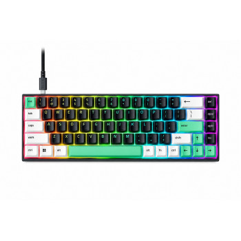 Razer Reclusa X Mini 65 % mekaaninen pelinäppäimistö, johdollinen, US, Razer Mechanical Switches Gen-3 (taktinen), musta