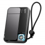 SHARGE ICEMAG 3 varavirtalähde, 10 000 mAh, 25 W Qi2, 35 W USB-C, musta