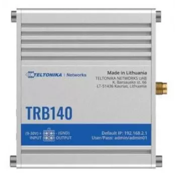 Teltonika TRB140 yhdyskäytävä kotelolla, UK-virtalähde (TRB140005000)