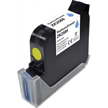 Renkforce yhteensopiva liuotinmustepatruuna ZK2588, keltainen (RF-7593186)