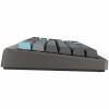 Ducky Cushion 98 pelinäppäimistö, 96%, US-asettelu (ANSI), Shush Red -kytkimet - Nickel (DKCUS2598-DSUSPHCC3H1)