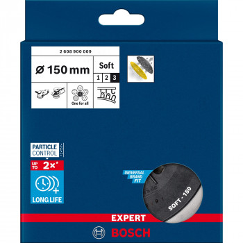 Bosch EXPERT Multihole tukilaippa 150 mm, pehmeä (2608900009)