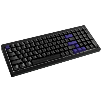 Ducky Cushion 98 -pelinäppäimistö, 96%, US-asettelu (ANSI), Shush Red -kytkimet – mattamusta