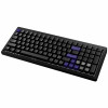 Ducky Cushion 98 -pelinäppäimistö, 96%, US-asettelu (ANSI), Shush Red -kytkimet – mattamusta