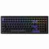 Ducky Cushion 98 -pelinäppäimistö, 96%, US-asettelu (ANSI), Shush Green -kytkimet – mattamusta