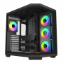 FSP U580 ARGB ATX Ultra Tower -pelikotelo – musta