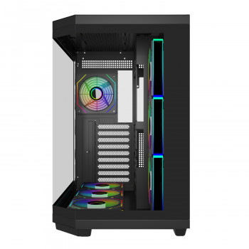 FSP U580 ARGB ATX Ultra Tower -pelikotelo – musta