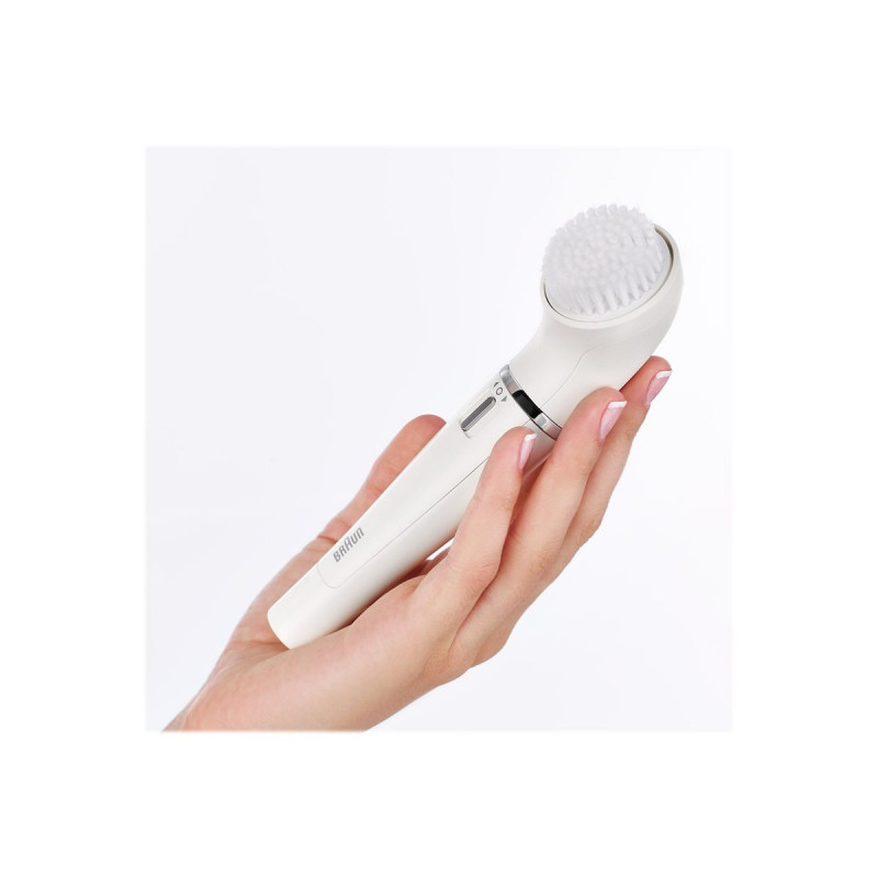 Braun Face SE810 kasvojen epilaattori puhdistusharjaspäällä