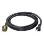 APC virtajohto lukituksella C19–5-20P 3,0 m, 120 V
