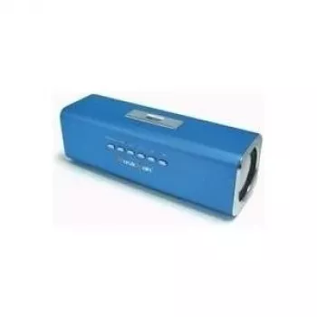 Technaxx Musicman aktiivikaiuttimet USB- ja SD-liitännöillä akulla, sininen