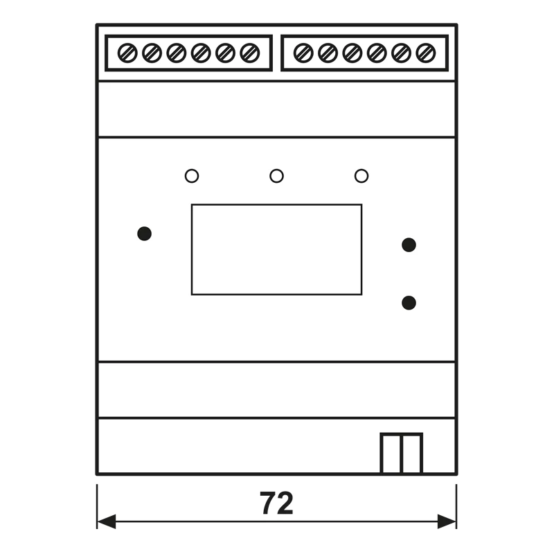 Jung KNX Secure LED-ohjain 5-kanavainen, DC 5-48 V, DIN-kisko