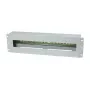 Allnet 19 tuuman 3U DIN-kiskopaneeli johdonsuojakatkaisijoille, syvyys 61 mm, etuasennus, vaaleanharmaa (ALL-S0002257)