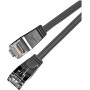 Wirewin Slim Cat6 U/FTP -verkkokaapeli RJ45, 10 m, harmaa