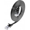 Wirewin Slim Cat6 U/FTP -verkkokaapeli RJ45, 10 m, harmaa