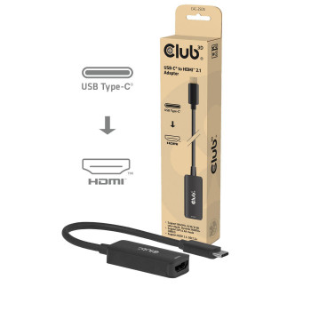 Club3D USB-C – HDMI 2.1 -adapteri