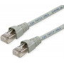 Telegärtner MP8 FS 500 Cat.6A -patchkaapeli RJ45, LSZH, 8 m, harmaa