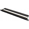 Getfort PGF-6UTP24-B7 -patchpaneeli UTP Cat.6, 24 porttia, 0,5U