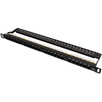 Getfort PGF-6UTP24-B7 -patchpaneeli UTP Cat.6, 24 porttia, 0,5U