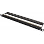 Getfort PGF-6UTP24-B7 -patchpaneeli UTP Cat.6, 24 porttia, 0,5U