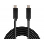 Vivolink USB-kaapeli USB-C–USB-C, 1,8 m, musta