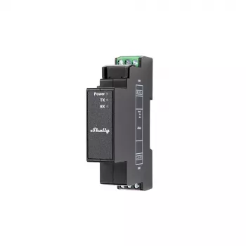 Shelly Pro Modbus -lisäosa RS485, DIN-kiskotarvike