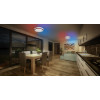 Osram SMART+ WiFi Orbis Magic seinä-/kattovalaisin 500 mm, RGB+TW, himmennettävä, 38 W – musta/valkoinen