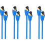 shiverpeaks Cat8.1 F/FTP -verkkokaapeli, 3 m, sininen