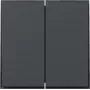 Gira TX44 keinupainike 2-osainen suora, antrasiitti, 349567