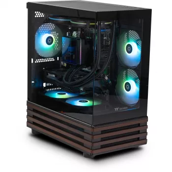 Thermaltake LCGS View 170WS pöytätietokone, musta/puu, Windows 11 Home