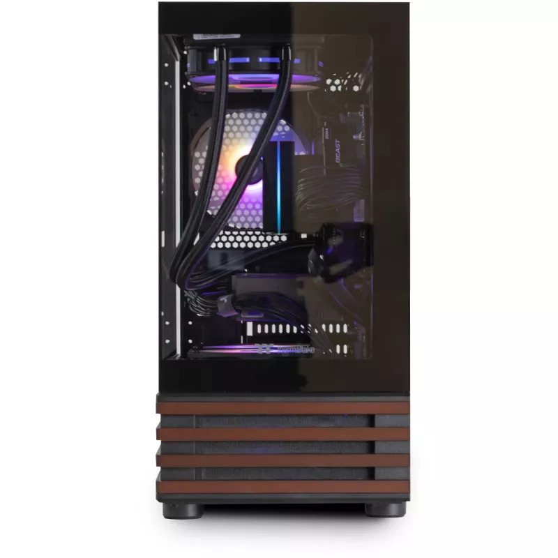 Thermaltake LCGS View 170WS pöytätietokone, musta/puu, Windows 11 Home