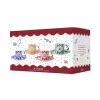 Bialetti Candyland 4 kupin ja aluslautasen setti 80 ml