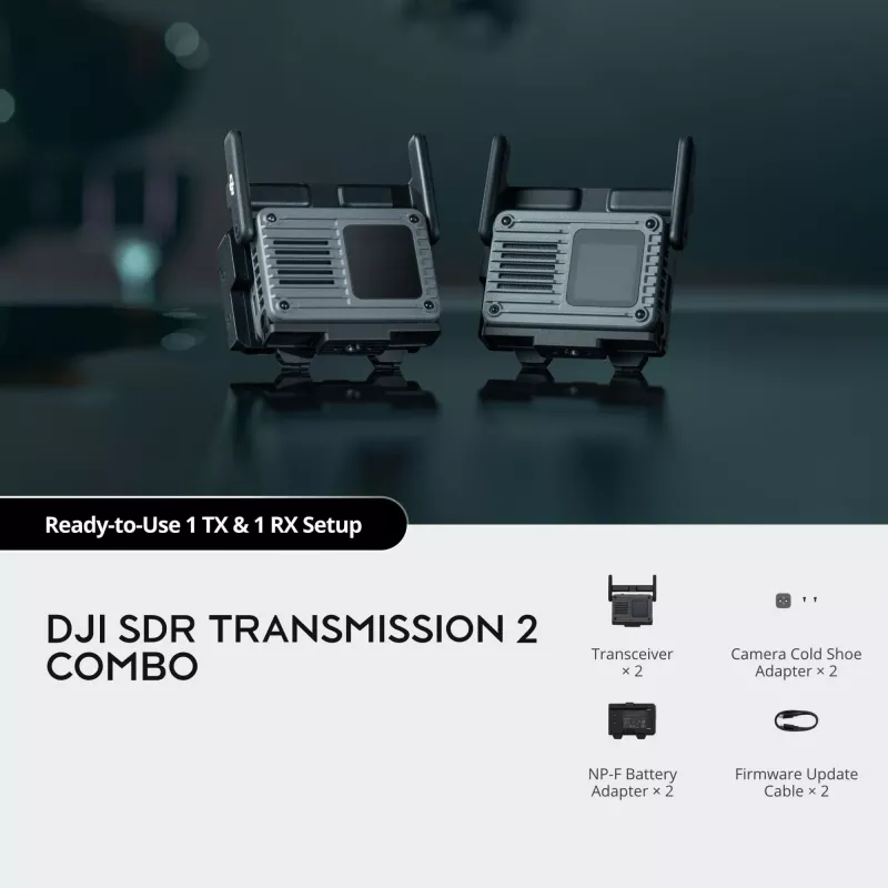 DJI SDR Transmission Combo 2 - kuvansiirtojärjestelmä